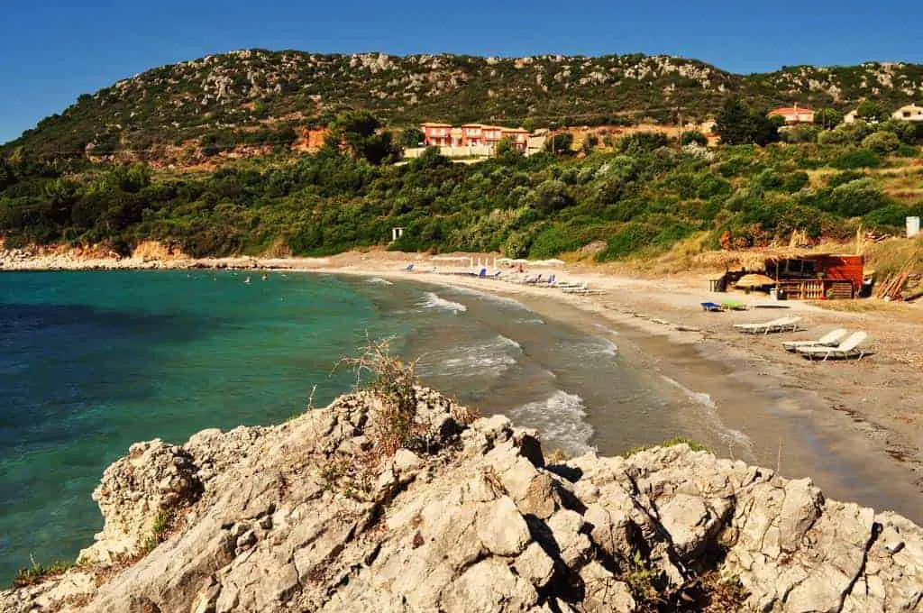 Kalamia Beach Kefalonia