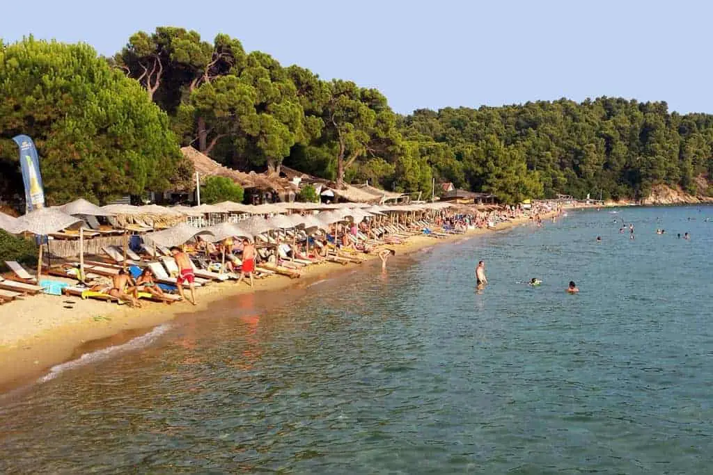 Vromolimnos Beach Skiathos