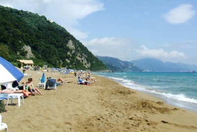 Glyfada Beach Corfu