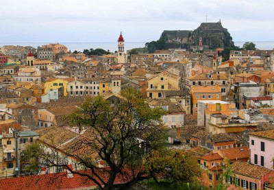 Kerkyra Roof Tops Corfu