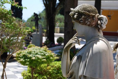 Statue at Achilleion