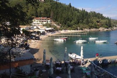 Agni Bay Beach Corfu