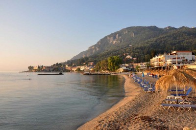 Benitses Beach Corfu