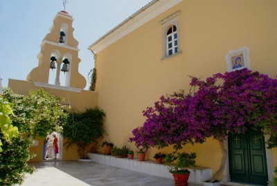 Paleokastritsa Monastery Corfu