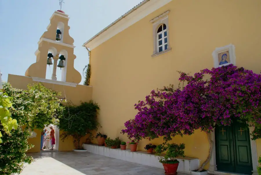 Paleokastritsa Monastery Corfu