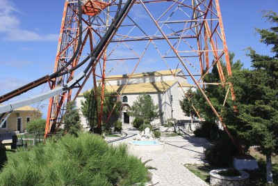 Pantokrator Church Mast Corfu