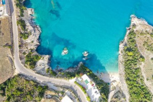 Xigia Beach Zakynthos Overhead