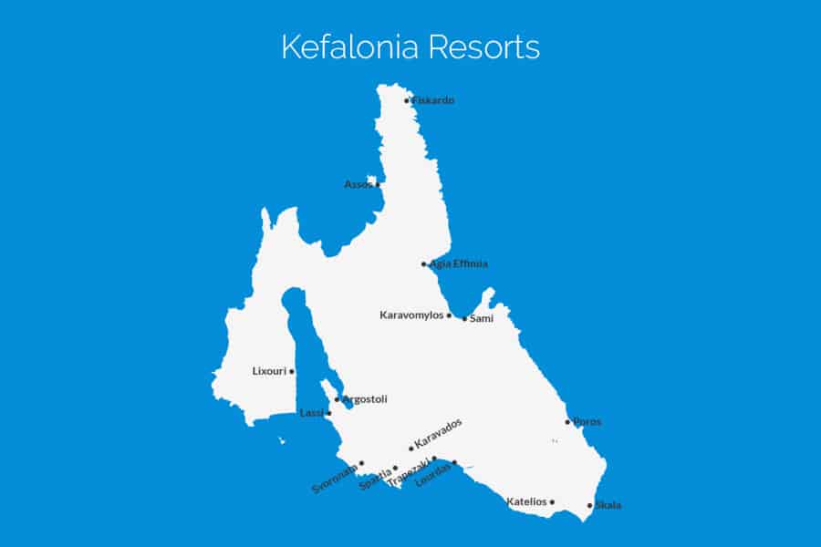 Kefalonia Resort Map