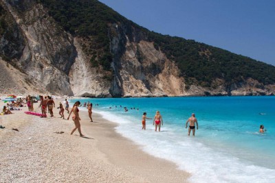 Myrtos Beach Kefalonia South West