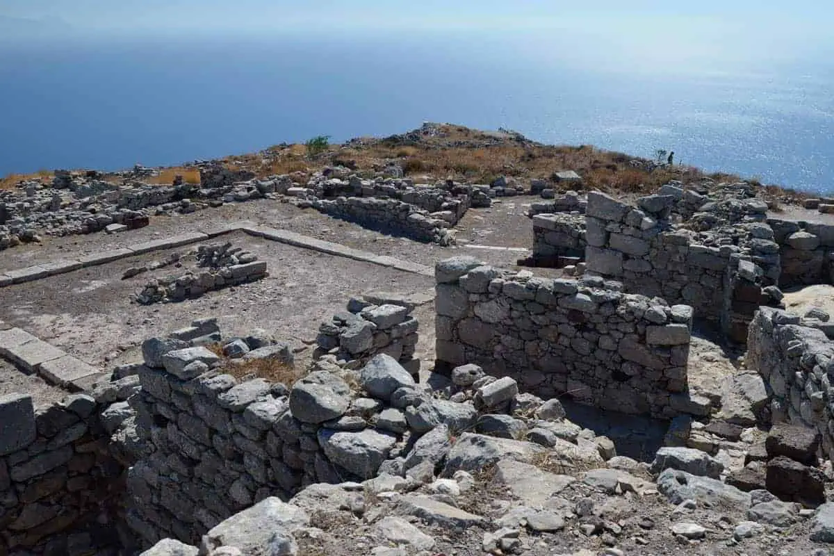 Ancient Thera Santorini