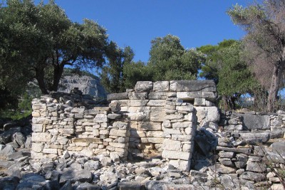 Ancient Tower of Thimonia Thassos