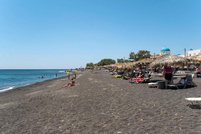 Perissa Beach Santorini