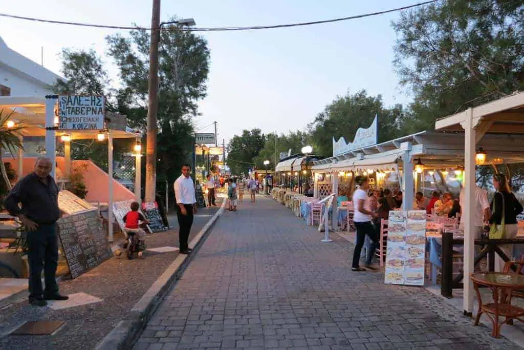 Perissa Nightlife Santorini