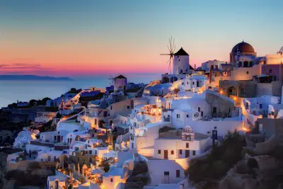 Santorini Oia Sunset