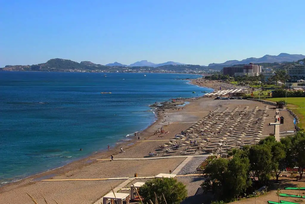 Faliraki Beach Rhodes