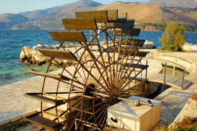 Katavothres Waterwheel Kefalonia