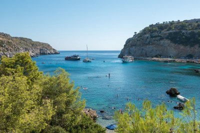 View at Anthony Quinn Bay Rhodes
